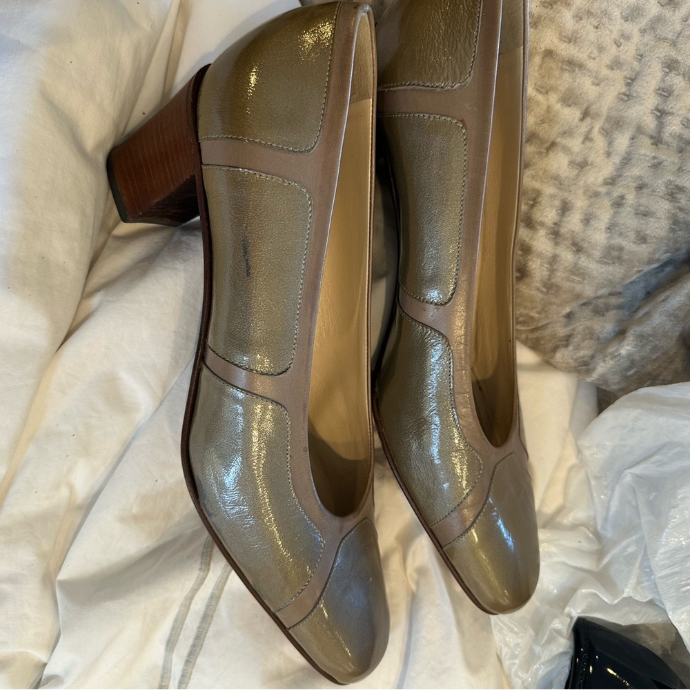 Sara Battaglia Elegant Women's Block Heel Shoes